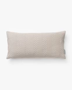 Vintage Gray Crosshatch Pillow Cover No. 5
