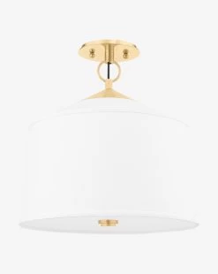 White Plains Semi-Flush