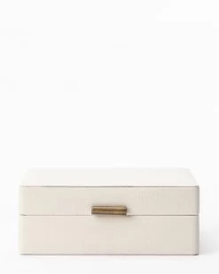 White Shagreen Box -Decoration Specialty Shop WhiteShagreenBox 3