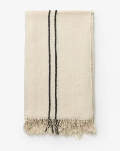 Winston Silk Stripe Throw