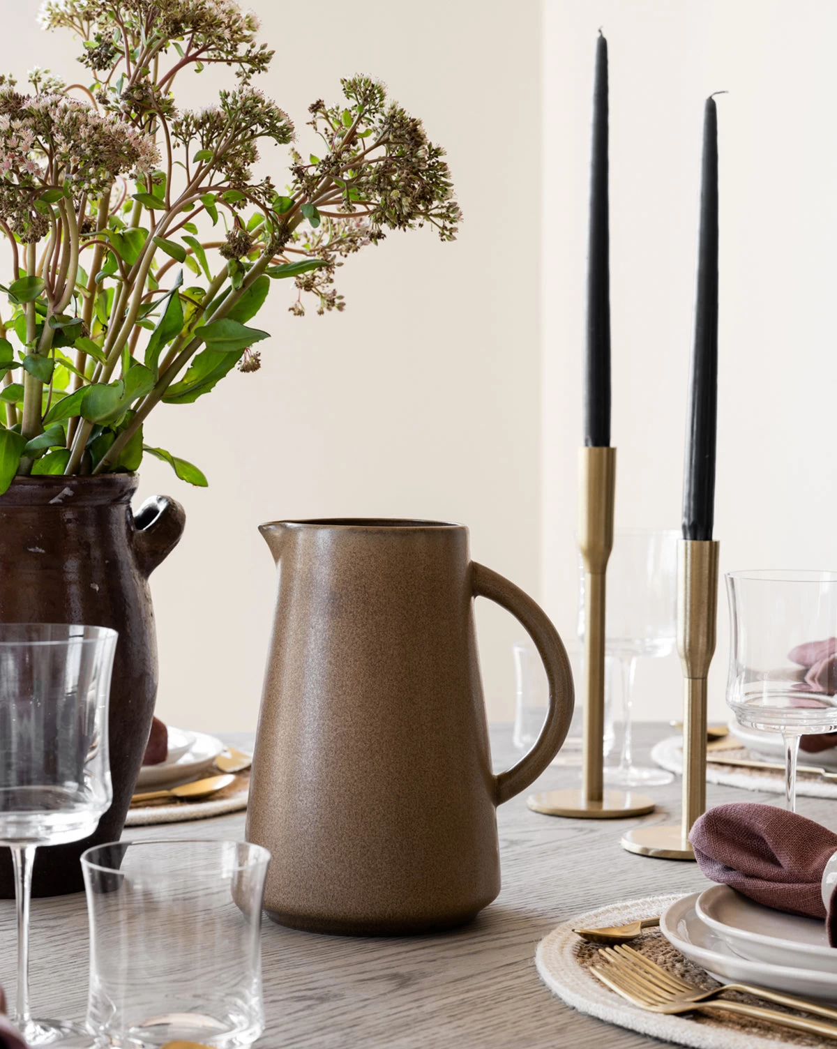 Gray Taper Candles (Set Of 12) 3 Gray Taper Candles (Set Of 12) - Image 3