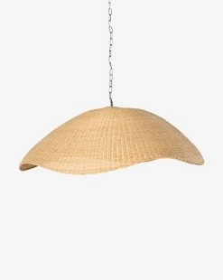 Woven Rattan Pendant