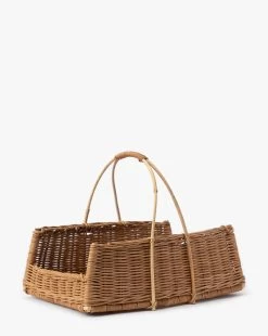 Zora Rattan Basket -Decoration Specialty Shop ZoraRattanBasket MDCR2771 NAT OS D1 T
