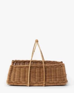 Zora Rattan Basket