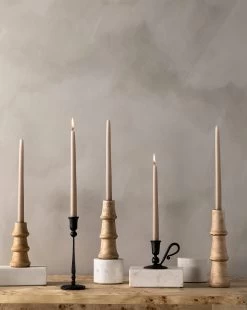 Claudio Cylinder Marble Object -Decoration Specialty Shop candlevignette