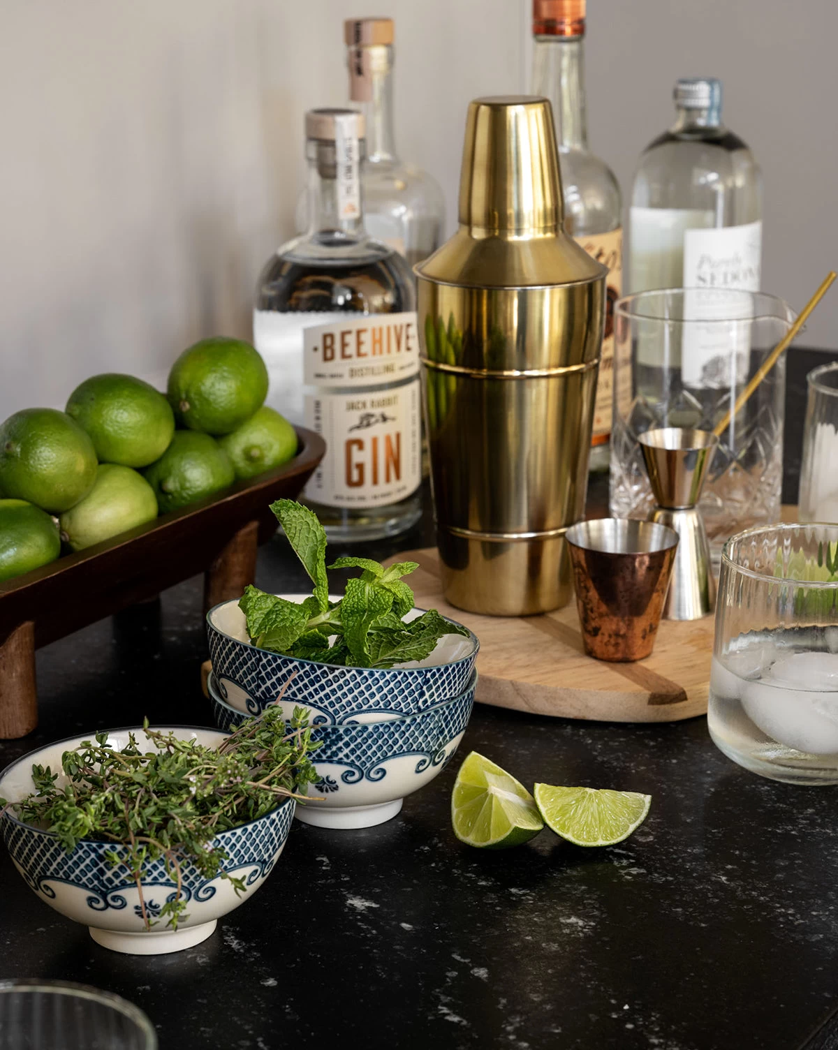 Bloomingville Brass Cocktail Shaker 2 Bloomingville Brass Cocktail Shaker - Image 2