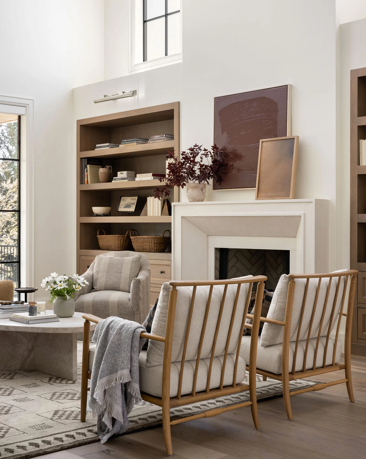 Esma Gray Fringed Throw 2 Esma Gray Fringed Throw - Image 2