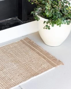 Girona Natural Handwoven Jute Flatweave Rug -Decoration Specialty Shop fallstyled73