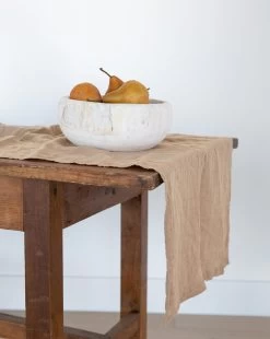 Bloomingville Whitewashed Wooden Bowl 6 Bloomingville Whitewashed Wooden Bowl -Decoration Specialty Shop q3vignette15