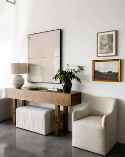 Charlene Console Table -Decoration Specialty Shop studio mcgee office 23